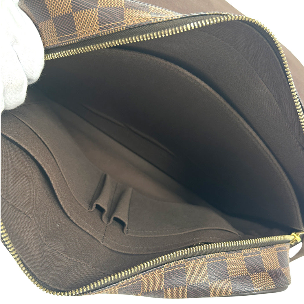 LOUIS VUITTON ルイ・ヴィトン シェルトンMM ショルダーバッグ ダミエ N41149 レディース メンズ 【中古】