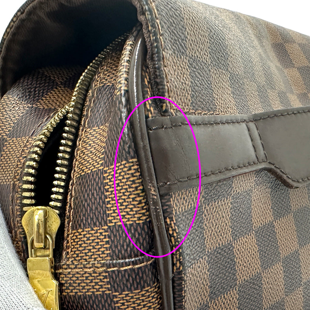 LOUIS VUITTON ルイ・ヴィトン シェルトンMM ショルダーバッグ ダミエ N41149 レディース メンズ 【中古】