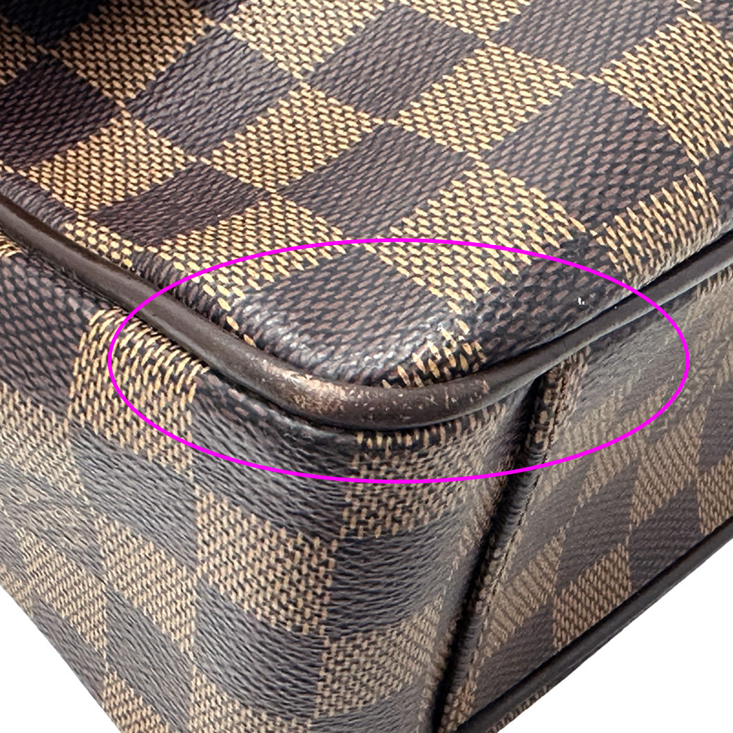 LOUIS VUITTON ルイ・ヴィトン シェルトンMM ショルダーバッグ ダミエ N41149 レディース メンズ 【中古】