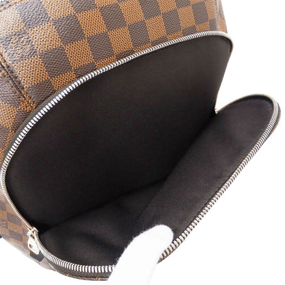 LOUIS VUITTON ルイ・ヴィトン ジェイク バックパック リュック ブラウン N41558 ダミエキャンバス メンズ 【中古】