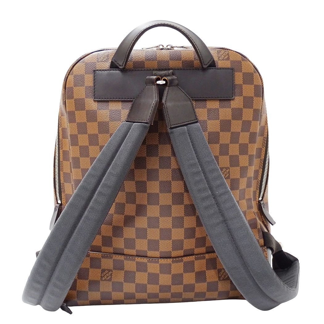 LOUIS VUITTON ルイ・ヴィトン ジェイク バックパック リュック ブラウン N41558 ダミエキャンバス メンズ 【中古】