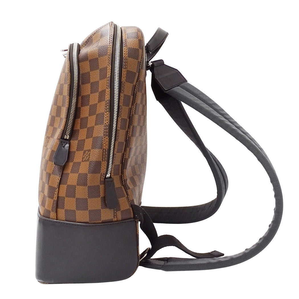 LOUIS VUITTON ルイ・ヴィトン ジェイク バックパック リュック ブラウン N41558 ダミエキャンバス メンズ 【中古】