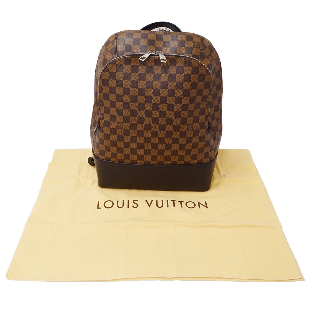 LOUIS VUITTON ルイ・ヴィトン ジェイク バックパック リュック ブラウン N41558 ダミエキャンバス メンズ 【中古】