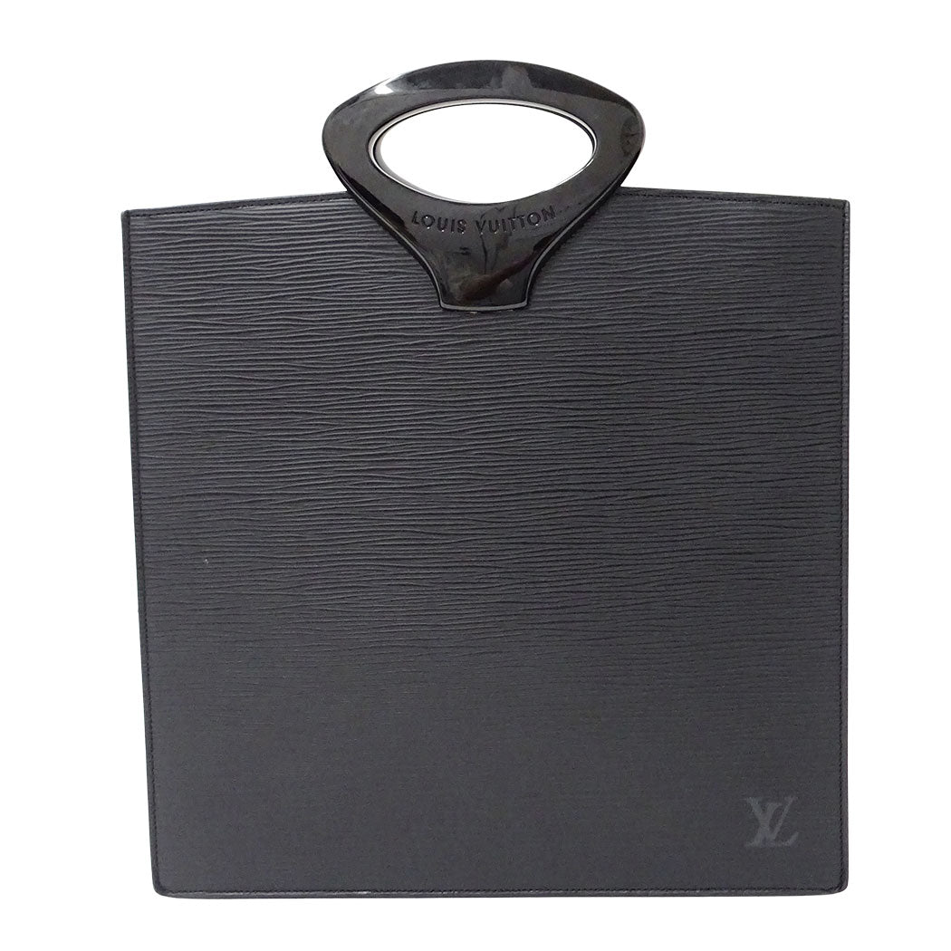 LOUIS VUITTON ルイ・ヴィトン オンブル ハンドバッグ ノワール ブラック M52102 エピレザー レディース 【中古】