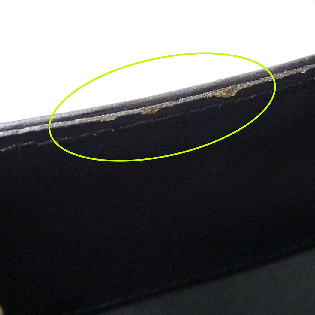 LOUIS VUITTON ルイ・ヴィトン オンブル ハンドバッグ ノワール ブラック M52102 エピレザー レディース 【中古】