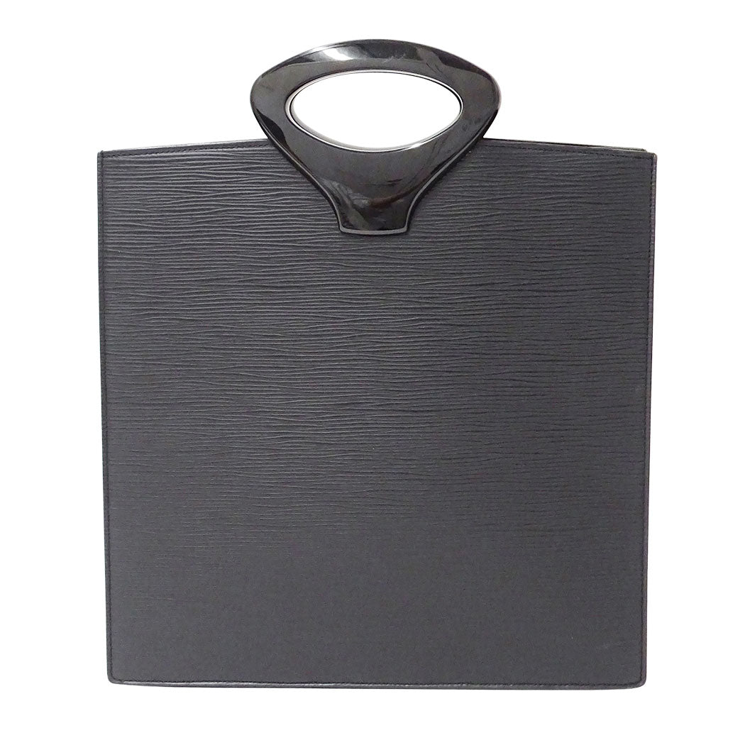 LOUIS VUITTON ルイ・ヴィトン オンブル ハンドバッグ ノワール ブラック M52102 エピレザー レディース 【中古】