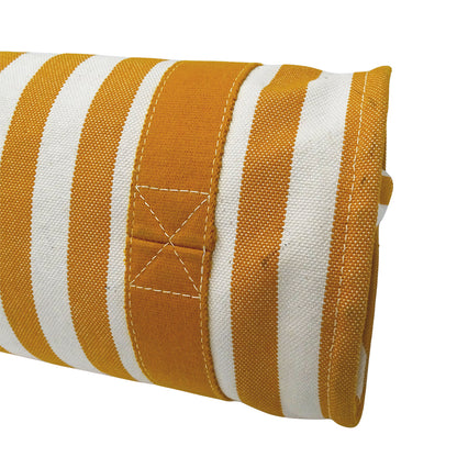 HERMES エルメス カンヌ PM トートバッグ オレンジ ホワイト キャンバス レディース 【中古】