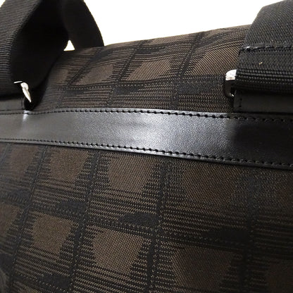 CHANEL シャネル ショルダーバッグ ニュートラベル ダークブラウン シルバー金具 ナイロン レディース 【中古】