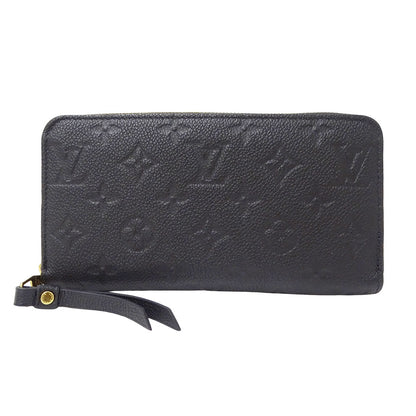 LOUIS VUITTON ルイ・ヴィトン ジッピーウォレット 長財布 アンプラント ノワール M61864 モノグラムアンプラント レディース 【中古】