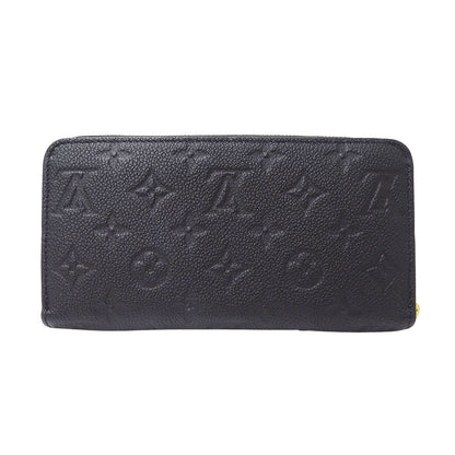 LOUIS VUITTON ルイ・ヴィトン ジッピーウォレット 長財布 アンプラント ノワール M61864 モノグラムアンプラント レディース 【中古】