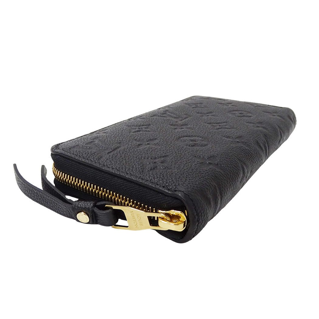 LOUIS VUITTON ルイ・ヴィトン ジッピーウォレット 長財布 アンプラント ノワール M61864 モノグラムアンプラント レディース 【中古】