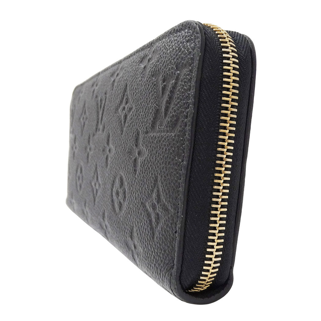 LOUIS VUITTON ルイ・ヴィトン ジッピーウォレット 長財布 アンプラント ノワール M61864 モノグラムアンプラント レディース 【中古】