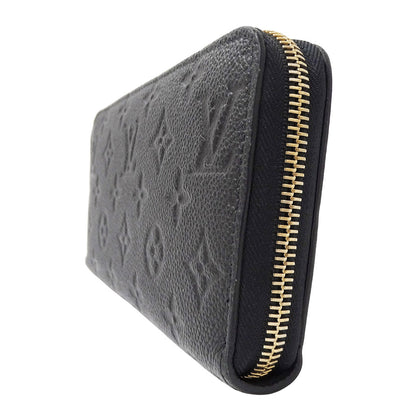 LOUIS VUITTON ルイ・ヴィトン ジッピーウォレット 長財布 アンプラント ノワール M61864 モノグラムアンプラント レディース 【中古】