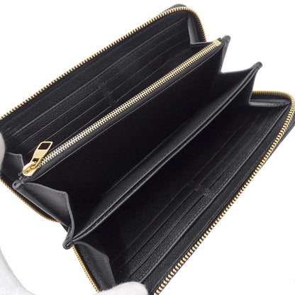 LOUIS VUITTON ルイ・ヴィトン ジッピーウォレット 長財布 アンプラント ノワール M61864 モノグラムアンプラント レディース 【中古】