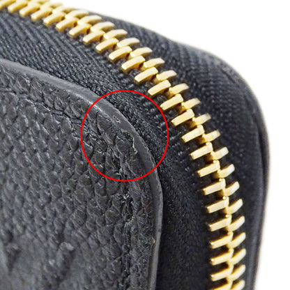 LOUIS VUITTON ルイ・ヴィトン ジッピーウォレット 長財布 アンプラント ノワール M61864 モノグラムアンプラント レディース 【中古】
