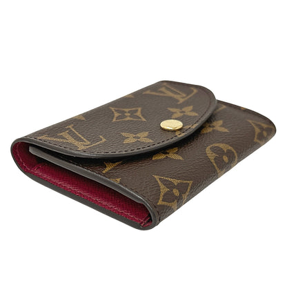 LOUIS VUITTON ルイ・ヴィトン ポルトモネ ロザリ コインケース モノグラム フューシャ M41939 レディース 【中古】