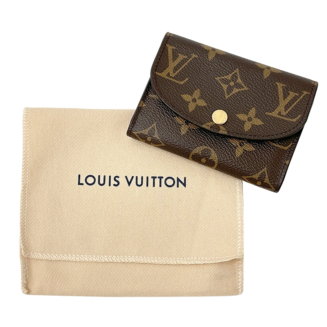 LOUIS VUITTON ルイ・ヴィトン ポルトモネ ロザリ コインケース モノグラム フューシャ M41939 レディース 【中古】