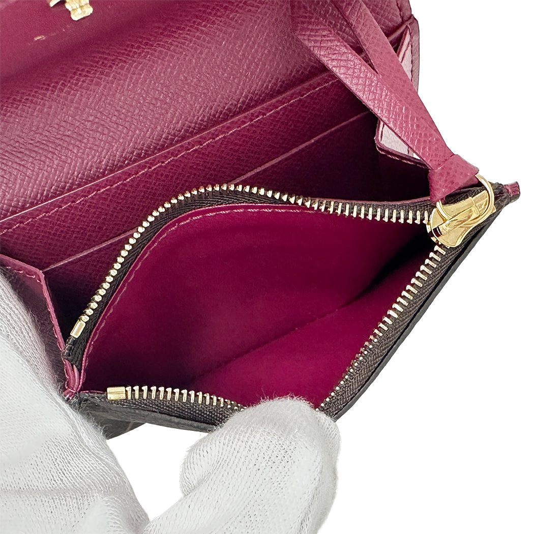 LOUIS VUITTON ルイ・ヴィトン ポルトモネ ロザリ コインケース モノグラム フューシャ M41939 レディース 【中古】