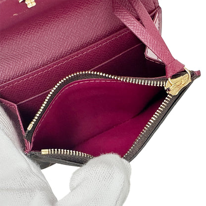 LOUIS VUITTON ルイ・ヴィトン ポルトモネ ロザリ コインケース モノグラム フューシャ M41939 レディース 【中古】