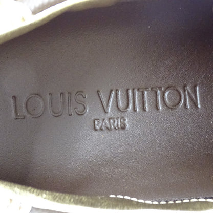 LOUIS VUITTON ルイ・ヴィトン スニーカー モノグラム ブラウン ゴールド GO0056 37 約24cm モノグラムキャンバス レディース【中古】