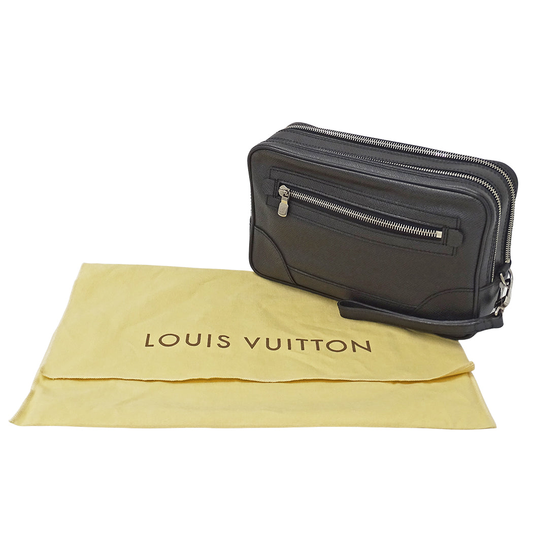 LOUIS VUITTON ルイ・ヴィトン ネオ パヴェル クラッチ・セカンドバッグ タイガ アルドワーズ M32902 メンズ 【中古】