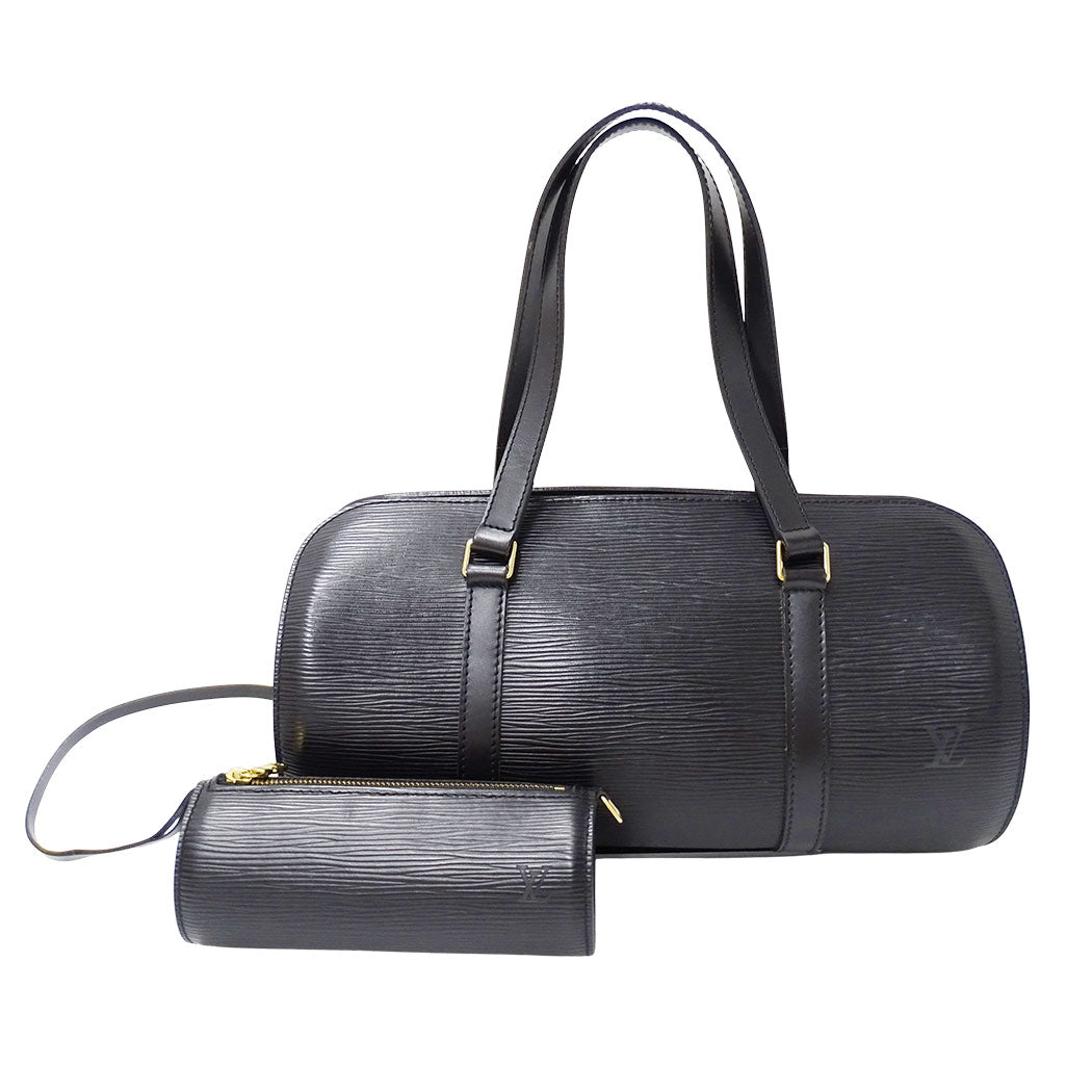 LOUIS VUITTON ルイ・ヴィトン スフロ ハンドバッグ ノワール ブラック M52222 エピレザー レディース 【中古】