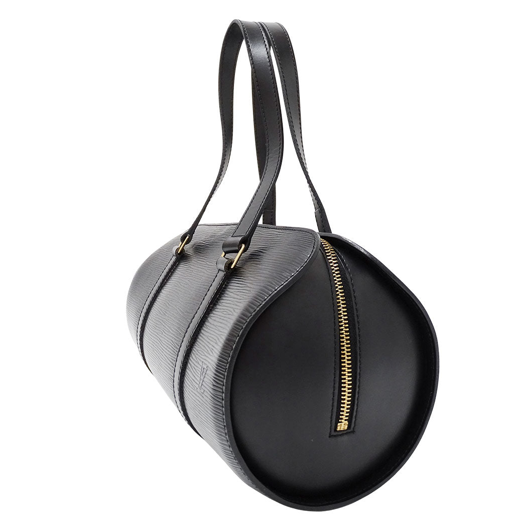 LOUIS VUITTON ルイ・ヴィトン スフロ ハンドバッグ ノワール ブラック M52222 エピレザー レディース 【中古】