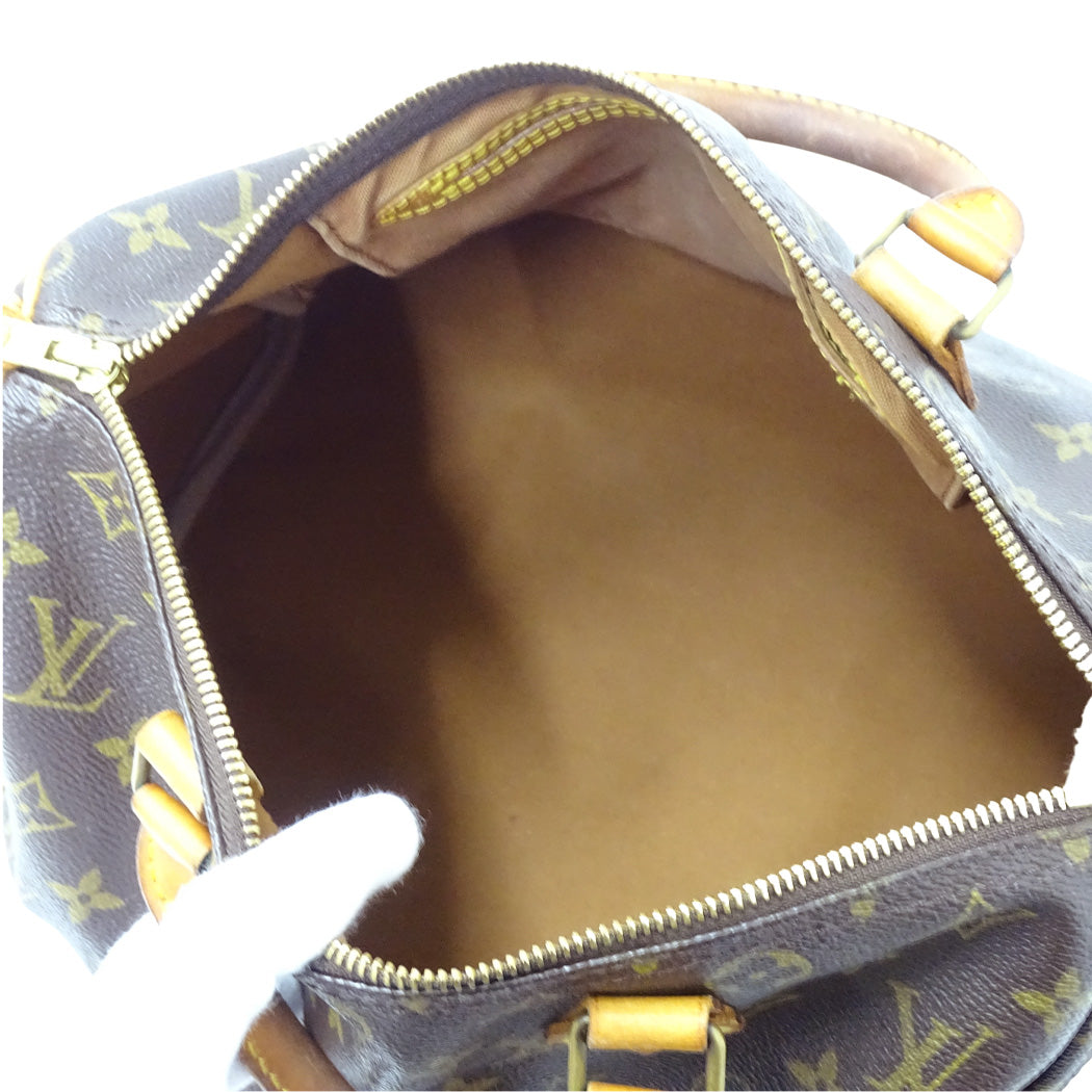 LOUIS VUITTON ルイ・ヴィトン スピーディ30 ハンドバッグ モノグラム M41526 レディース メンズ 【中古】