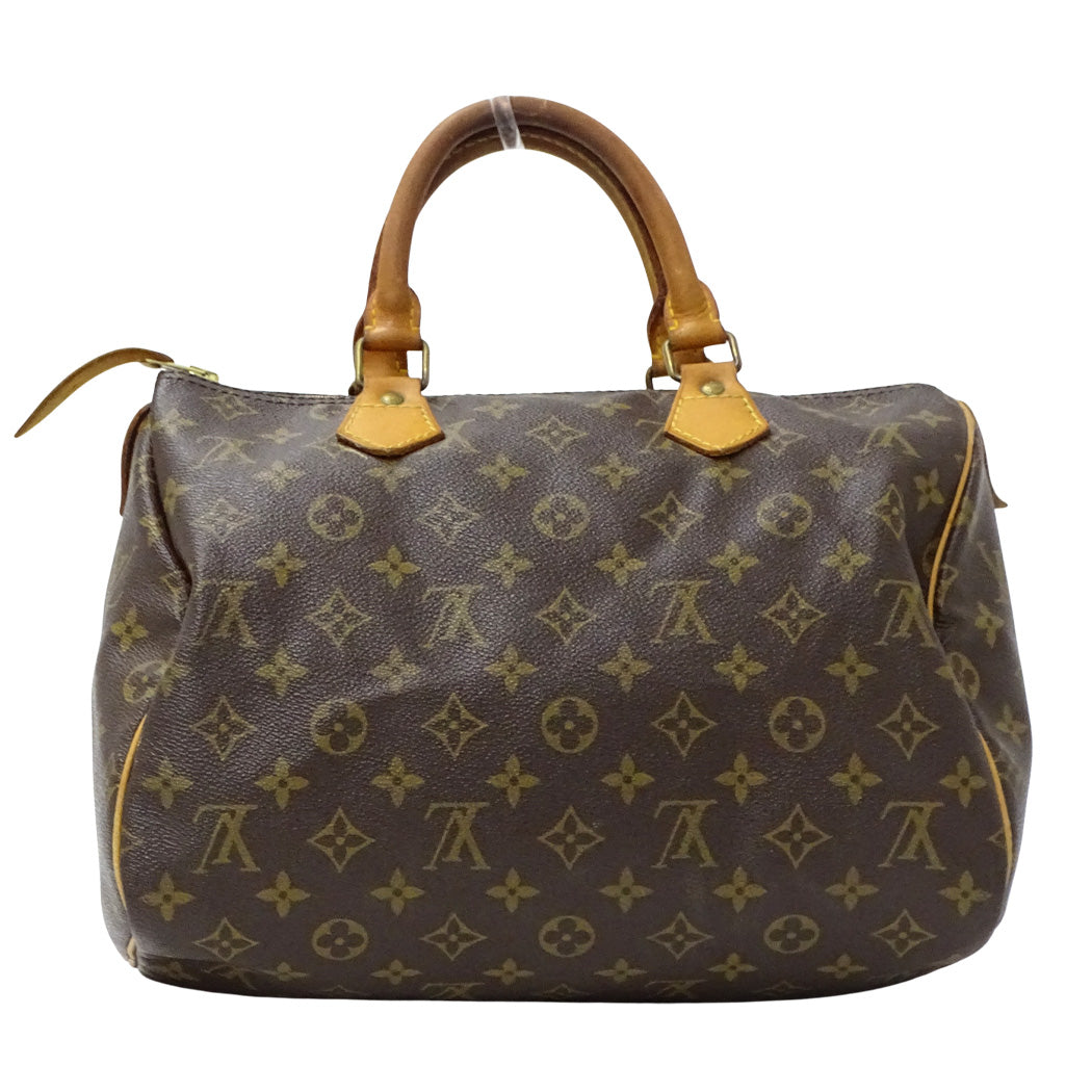 LOUIS VUITTON ルイ・ヴィトン スピーディ30 ハンドバッグ モノグラム M41526 レディース メンズ 【中古】