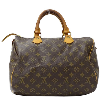 LOUIS VUITTON ルイ・ヴィトン スピーディ30 ハンドバッグ モノグラム M41526 レディース メンズ 【中古】