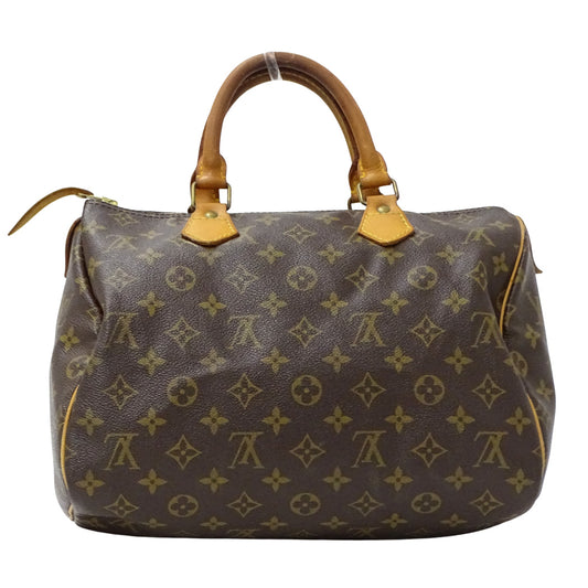 LOUIS VUITTON ルイ・ヴィトン スピーディ30 ハンドバッグ モノグラム M41526 レディース メンズ 【中古】