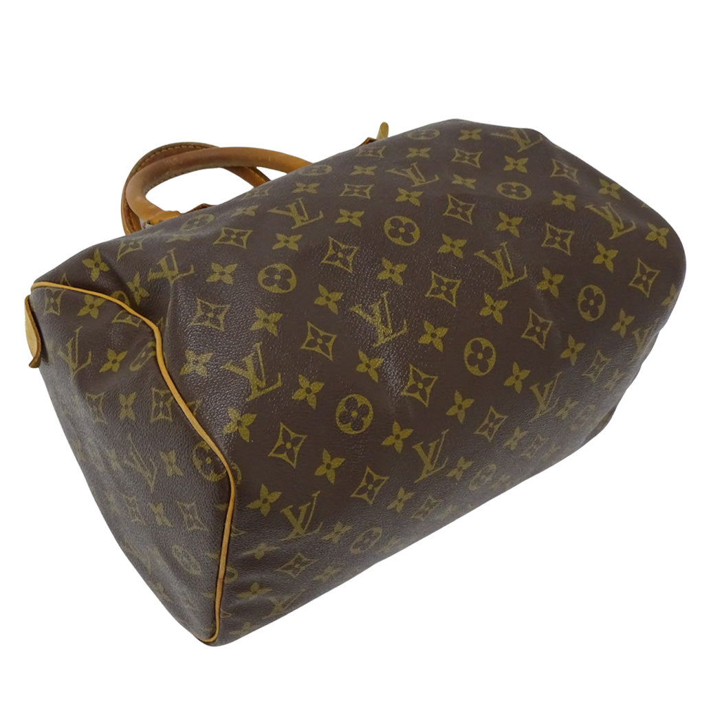 LOUIS VUITTON ルイ・ヴィトン スピーディ30 ハンドバッグ モノグラム M41526 レディース メンズ 【中古】