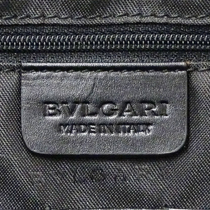 BVLGARI ブルガリ ウィークエンド ビジネスバッグ グレー PVC メンズ 【中古】
