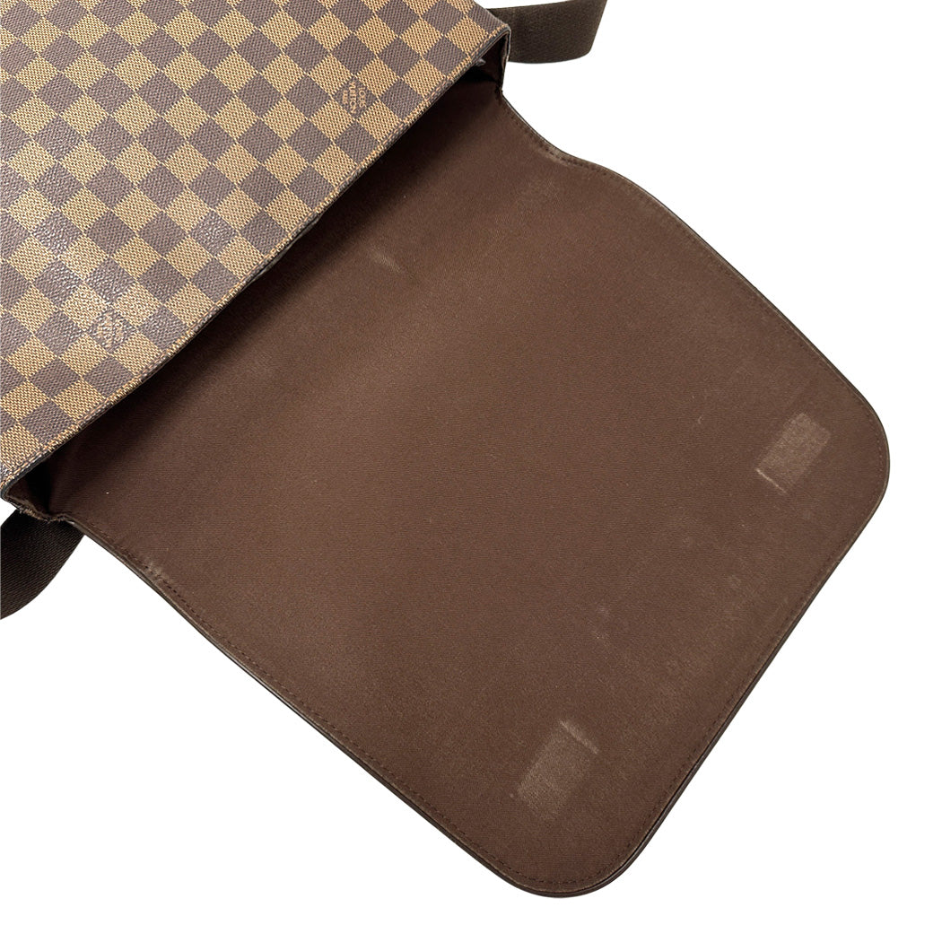 LOUIS VUITTON ルイ・ヴィトン ダミエ ブルックリンMM ショルダーバッグ N51211 レディース メンズ 【中古】
