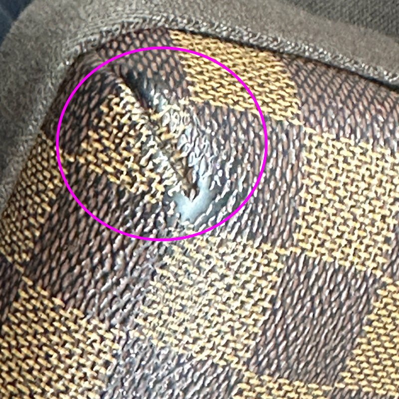 LOUIS VUITTON ルイ・ヴィトン ダミエ ブルックリンMM ショルダーバッグ N51211 レディース メンズ 【中古】