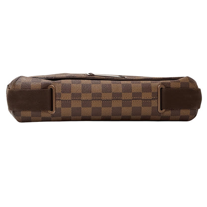 LOUIS VUITTON ルイ・ヴィトン ダミエ ブルックリンMM ショルダーバッグ N51211 レディース メンズ 【中古】