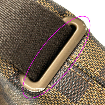 LOUIS VUITTON ルイ・ヴィトン ダミエ ブルックリンMM ショルダーバッグ N51211 レディース メンズ 【中古】