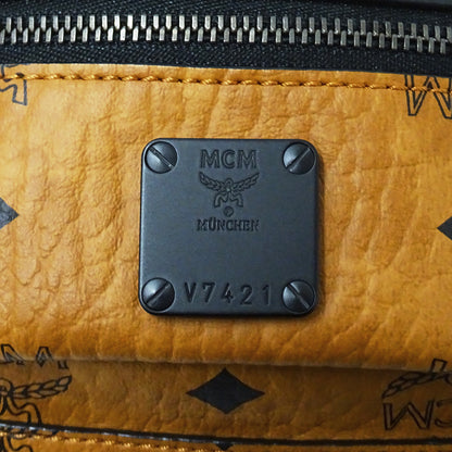 エム・シー・エム MCM ボディ・ウエストバッグ ヴィセトス コニャック レディース メンズ 【中古】