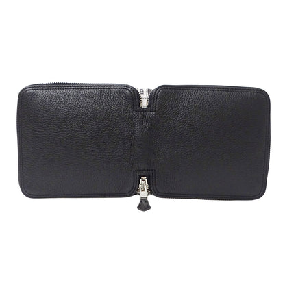 HERMES エルメス シルキーポップ トートバッグ グレー ベージュ シルク レディース 【中古】