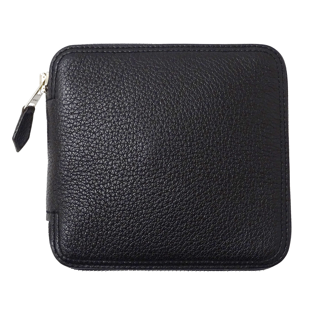 HERMES エルメス シルキーポップ トートバッグ グレー ベージュ シルク レディース 【中古】