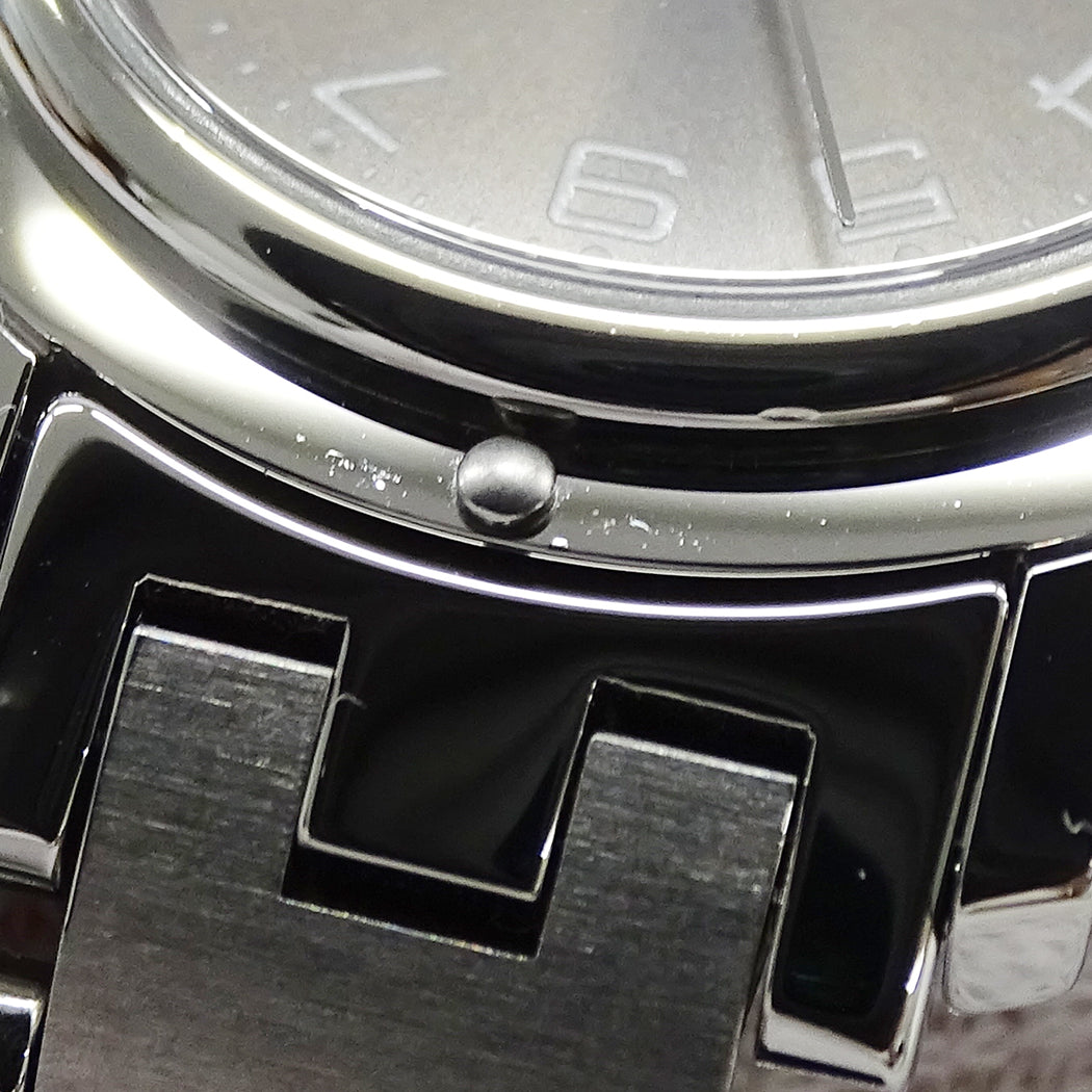HERMES エルメス クリッパー CL4.210 レディース 腕時計 クオーツ QZ ステンレス 磨き済み【中古】