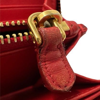 PRADA プラダ 長財布 ブラック レザー レディース メンズ 【中古】