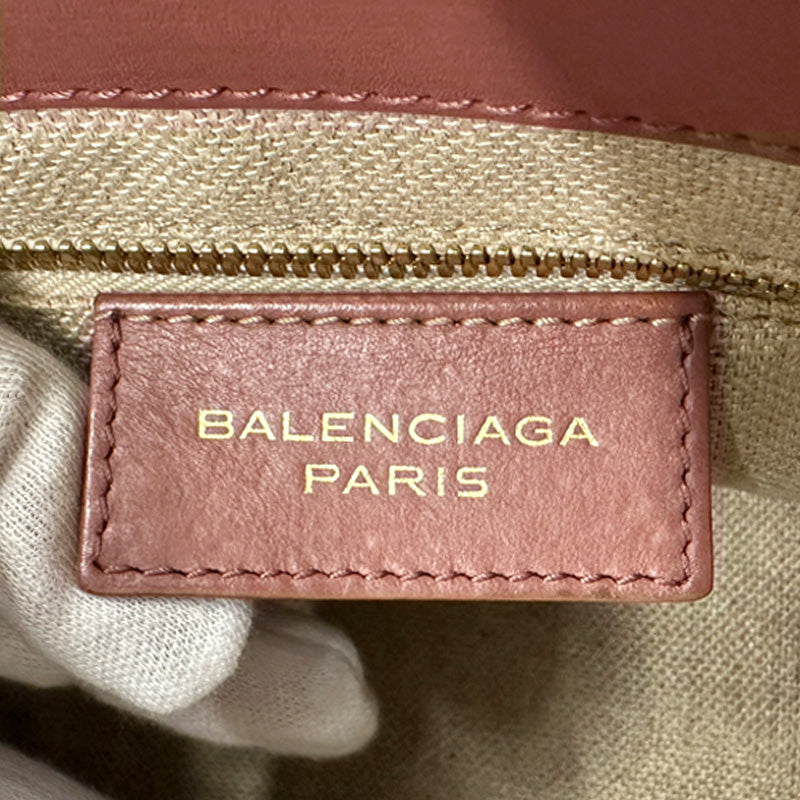 BALENCIAGA バレンシアガ 2wayバッグ ピンク 319499 レザー レディース 【中古】