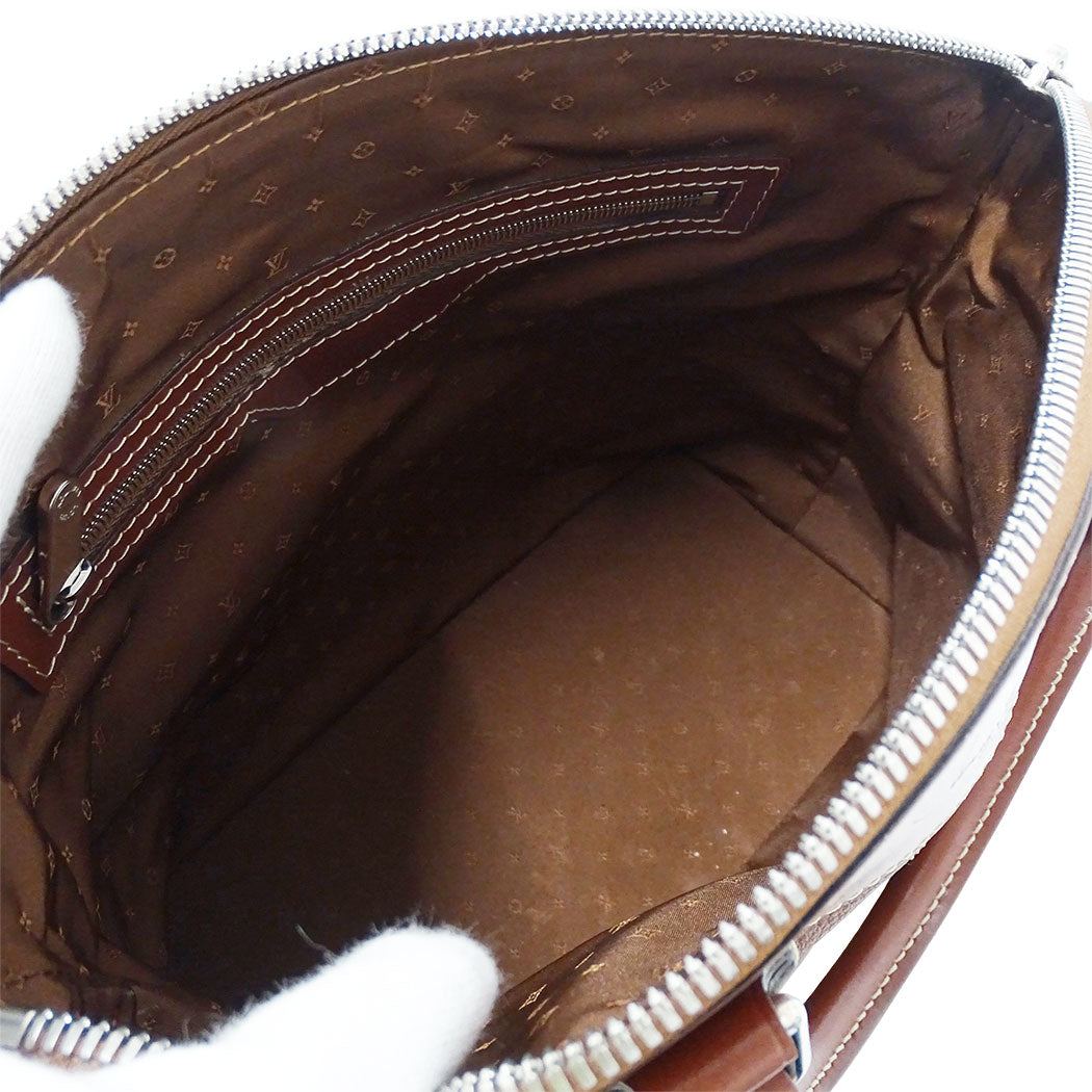LOUIS VUITTON ルイ・ヴィトン ロックイットPM ハンドバッグ スハリ スィエンヌ M91889 レディース 【中古】