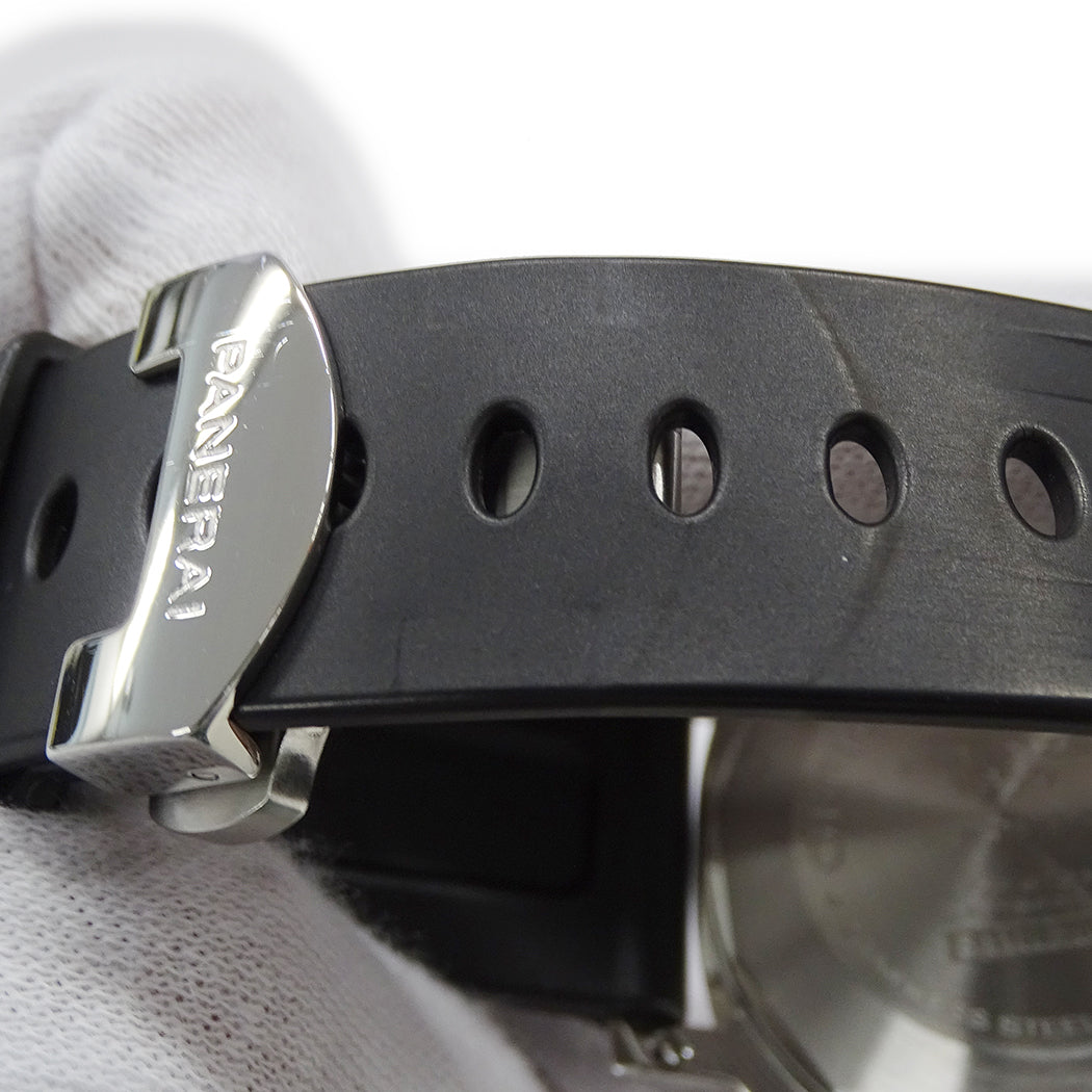 PANERAI パネライ ルミノールマリーナ PAM00104 メンズ 腕時計 自動巻き AT ステンレス ラバー 磨き済み【中古】