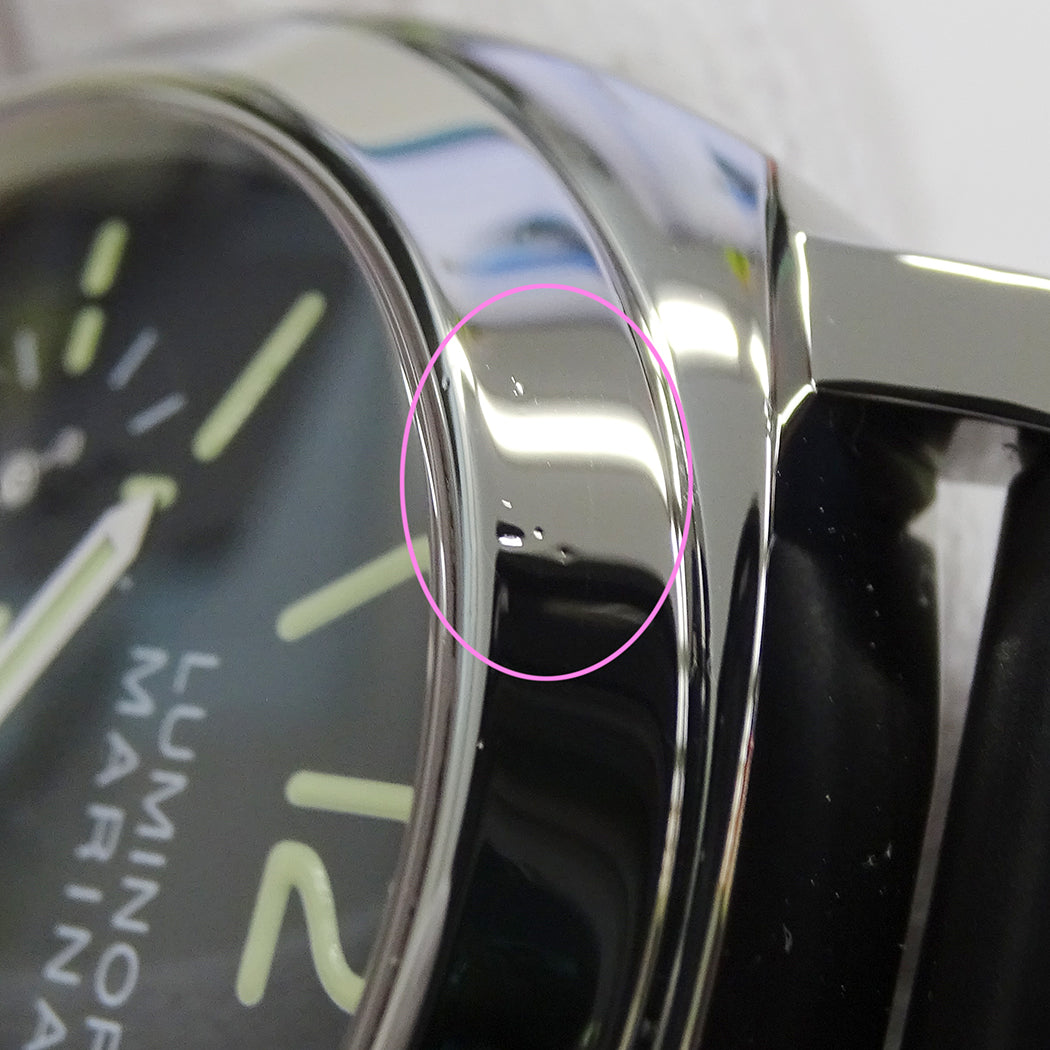 PANERAI パネライ ルミノールマリーナ PAM00104 メンズ 腕時計 自動巻き AT ステンレス ラバー 磨き済み【中古】