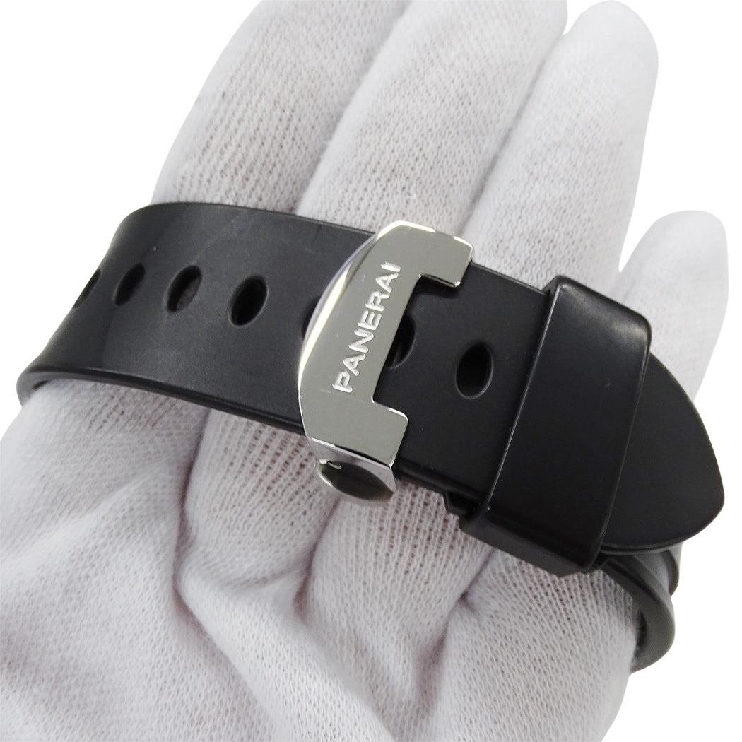 PANERAI パネライ ルミノールマリーナ PAM00104 メンズ 腕時計 自動巻き AT ステンレス ラバー 磨き済み【中古】