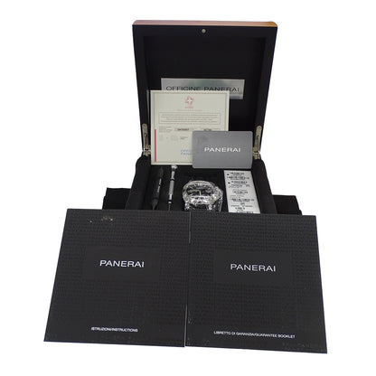 PANERAI パネライ ルミノールマリーナ PAM00104 メンズ 腕時計 自動巻き AT ステンレス ラバー 磨き済み【中古】