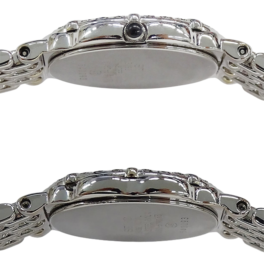 セイコー SEIKO エクセリーヌ 5A50-5190 時計 レディース ブランド ダイヤモンド シェル クオーツ QZ ステンレス SS 磨き済み 【中古】