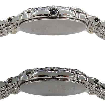 セイコー SEIKO エクセリーヌ 5A50-5190 時計 レディース ブランド ダイヤモンド シェル クオーツ QZ ステンレス SS 磨き済み 【中古】